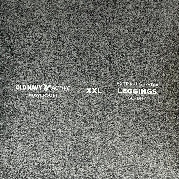 Old Navy sz XXL Legging Fitness Activewear Gray Extra High Rise New NWT - Picture 5 of 10